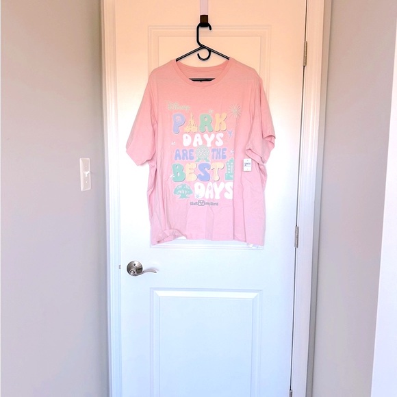 Disney Parks Icons Women's "Park Days Are The Best Days" Pink T-Shirt (2X) - Picture 5 of 16